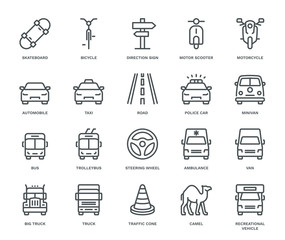 Road Transport Icons - 336283999
