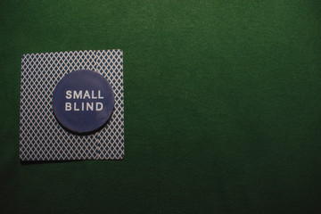 Botão de Poker Small Blind
