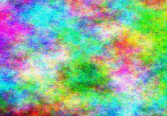 abstract multicolors render cloud background  for printing 