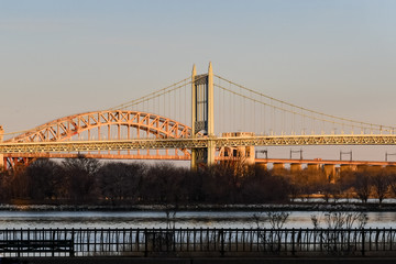 Triborough and Hell Gate Bridge - New York City