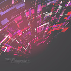 Abstract geometry colors shapes motion scene vector wallpaper backgrounds