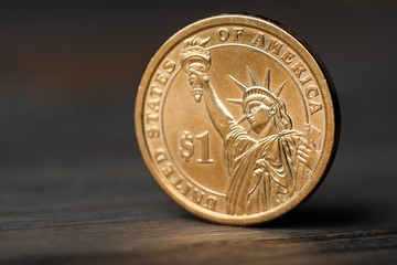 One dollar coin