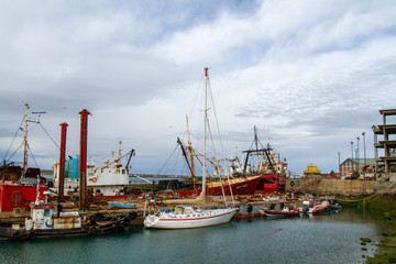 Fishing Boats in Santa Cruz, Argentina