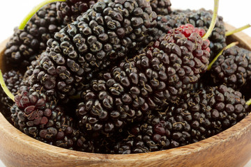 Mulberry Fruits Close Up, Background