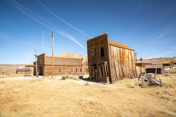 Abandoned house in the ghost town - Bodie national historical landmark, The USA
