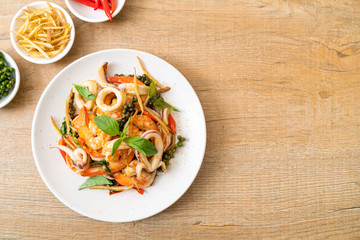  stir fried spicy sea food