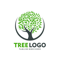 Obraz premium tree logo