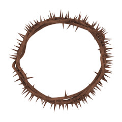 Crown of Thorns Isolated