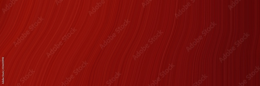 Poster elegant decorative header design with maroon, dark red and firebrick colors. fluid curved lines with dynamic flowing waves and curves