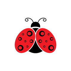 bug vector illustration icon design template