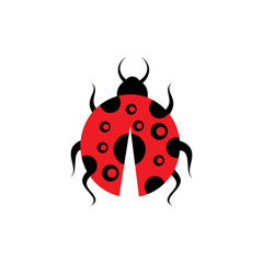 bug vector illustration icon design template