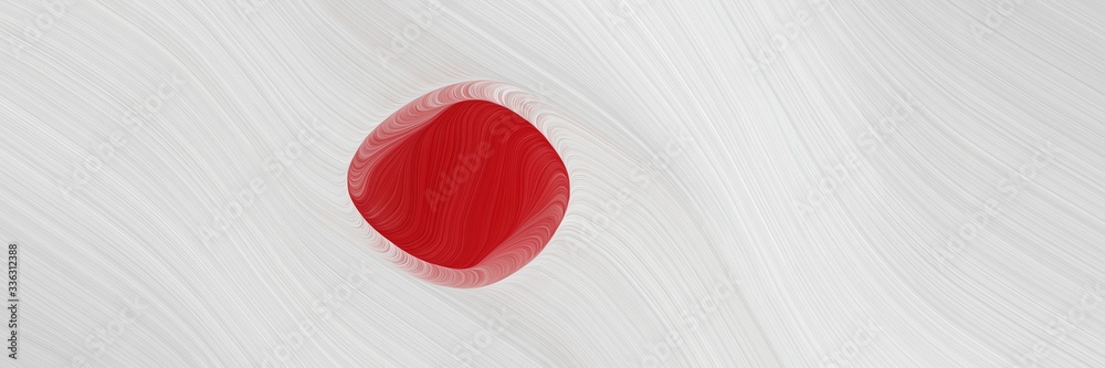 Poster elegant modern horizontal banner with light gray, firebrick and rosy brown colors. fluid curved lines with dynamic flowing waves and curves