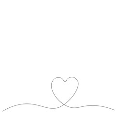 Heart background love. Vector illustration 