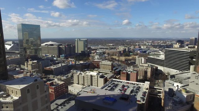 Time lapse video of Downtown Atlanta