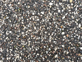 Wet asphalt background.