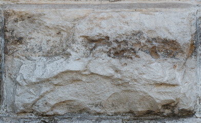 texture of ancient house stone