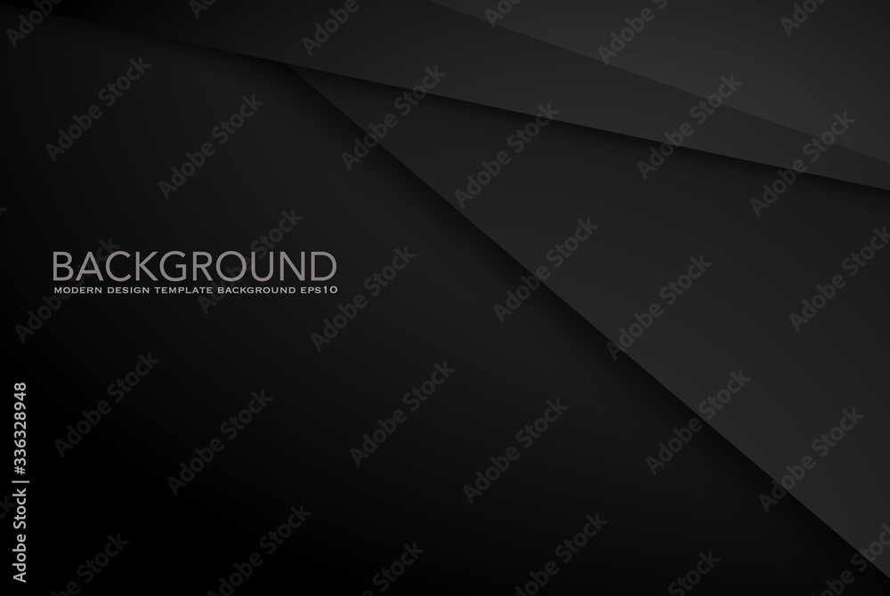 Wall mural black abstract background pattern stripe paper material 3d render. business technology commercial sa