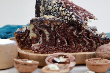 delicious homemade chocolate cake