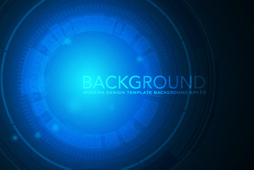 Vector abstract background shows the innovation of technology and technology concepts. Can be applied to your businesses.