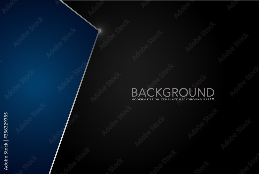 Wall mural black abstract background pattern stripe paper material 3d render. business technology commercial sa