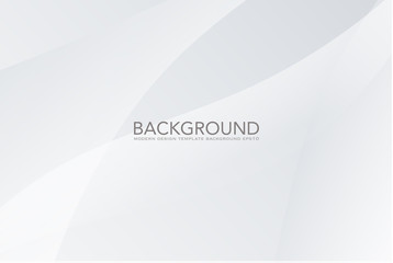 Abstract white background with layers shadows texture. White or light grey gradient background for business presentation, banner, poster, cover or flyer design template - Vector