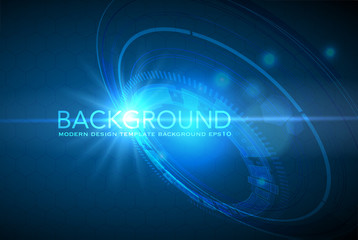 Vector abstract background shows the innovation of technology and technology concepts. Can be applied to your businesses.