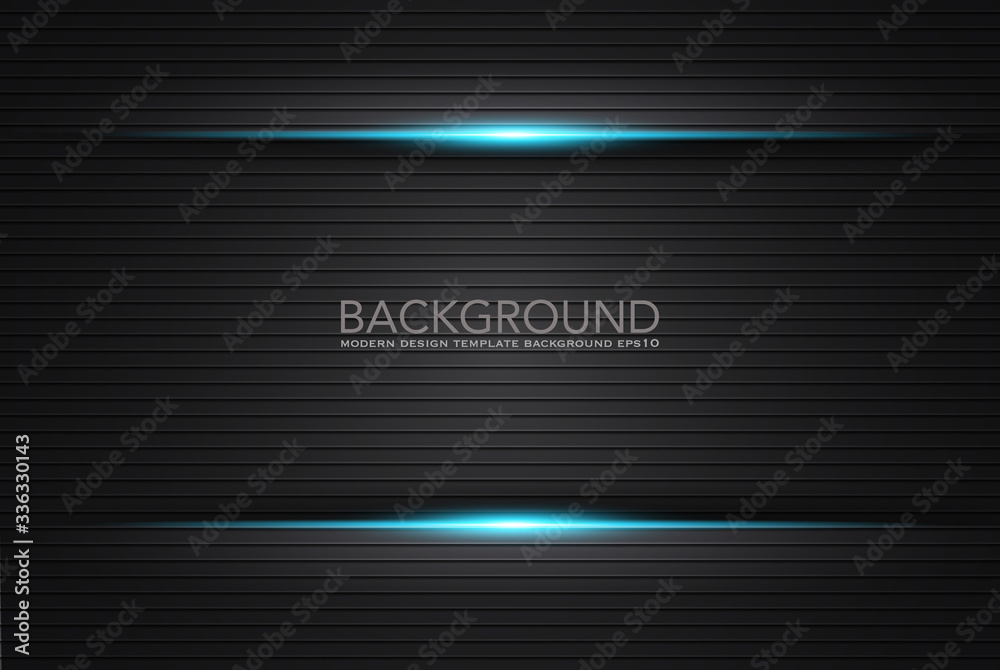 Wall mural black abstract background pattern stripe paper material 3d render. business technology commercial sa