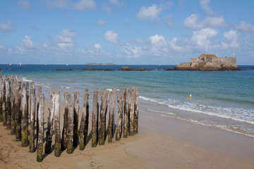 Pieux et Fort National - Saint-Malo