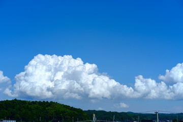 青空と雲