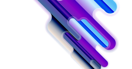 Abstract liquid lines geometric background