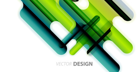 Abstract liquid lines geometric background