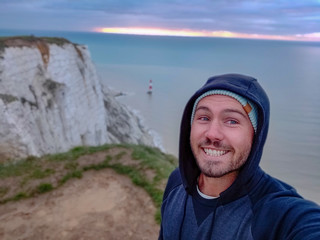 Jamie Brown At Beachy Head Eastbourne