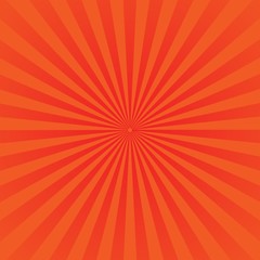 Abstract orange comic zoom free vector