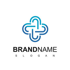 Obraz premium Health Care Logo Design Inspiration