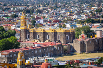 Obraz premium Convent of San Gabriel in Cholula, Mexico. Latin America.