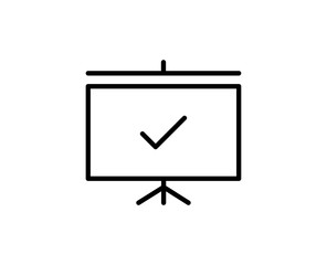 Check line icon