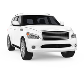 SUV Car Isolated
