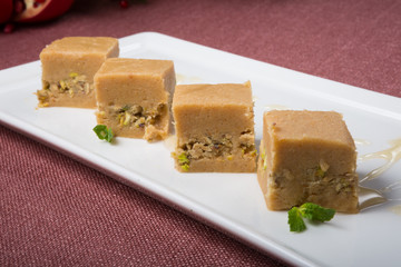Indian brown milky desserts