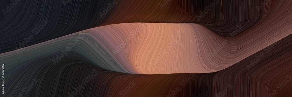 Poster abstract flowing header with very dark pink, indian red and old mauve colors. fluid curved lines with dynamic flowing waves and curves