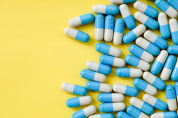 image of capsule pills background