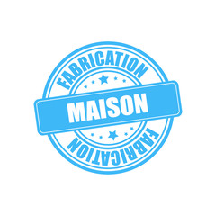 Fabrication maison bleu