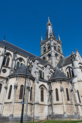 Fototapeta na wymiar Die Kathedrale Notre Dame in Epernay/Frankreich
