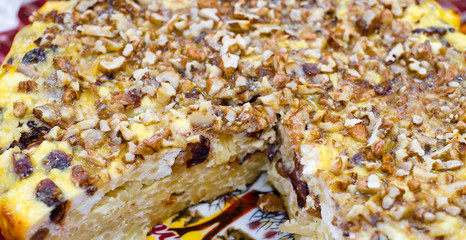 baked macaroni pudding