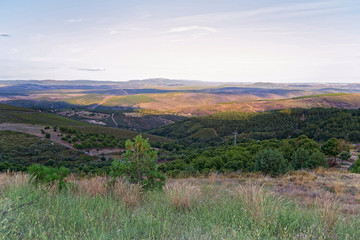 Naklejka premium Portugal, Montezinho Barragem de Veiguinhas