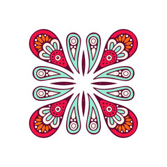 Mandala. Ethnic decorative element