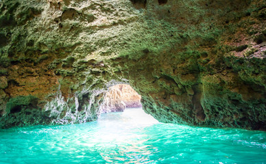 Grotto in Ponta de Piedade, Portugal