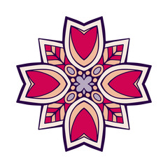 Mandala. Ethnic decorative element