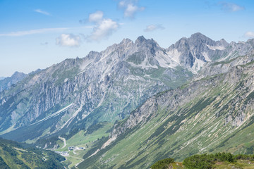 Beautiful alpine landscape