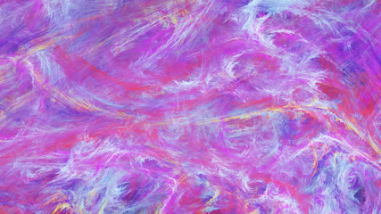 Abstract purple marble texture. Colorful fractal background. Digital art. 3d rendering.