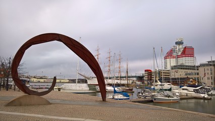 Port Göteborg Szwecja - obrazy, fototapety, plakaty